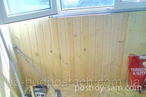 Как правильно зашить балкон вагонкой?