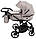 Коляска 2 в 1 Adamex Zico Tip TK-72 капучино, фото 3