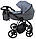 Коляска 2 в 1 Adamex Blanc Lux PS-108, фото 3