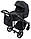 Коляска 2 в 1 Adamex Zico Lux TK-53 чорний, фото 2