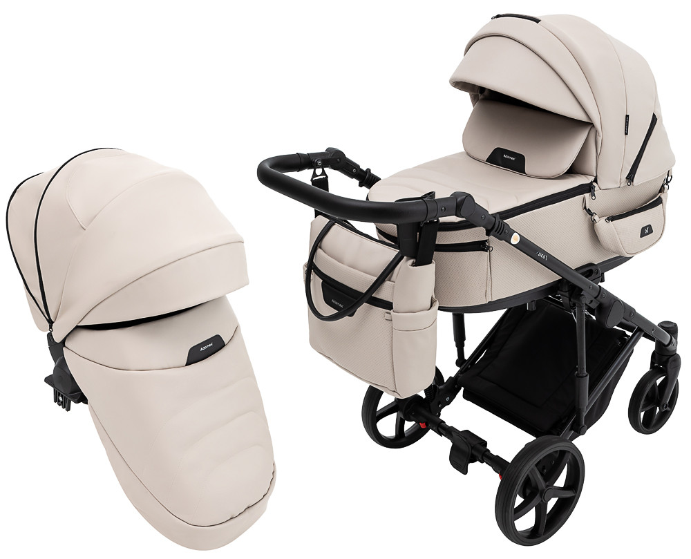 Коляска 2 в 1 Adamex Zico Eco Sa-7 лате, фото 1