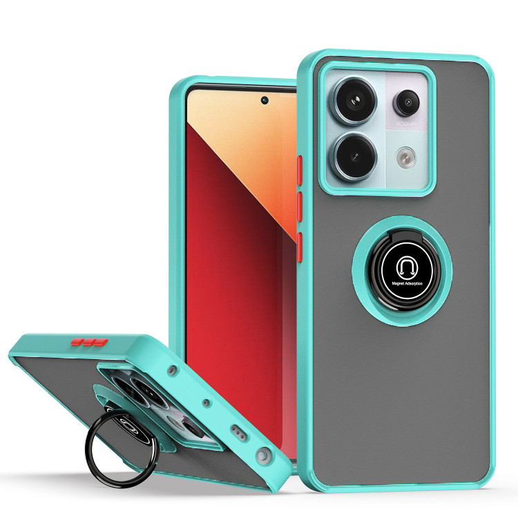 Чохол Totu Ring Series для Xiaomi Redmi Note 13 Pro 5G / Poco X6 5G Light Blue, фото 1