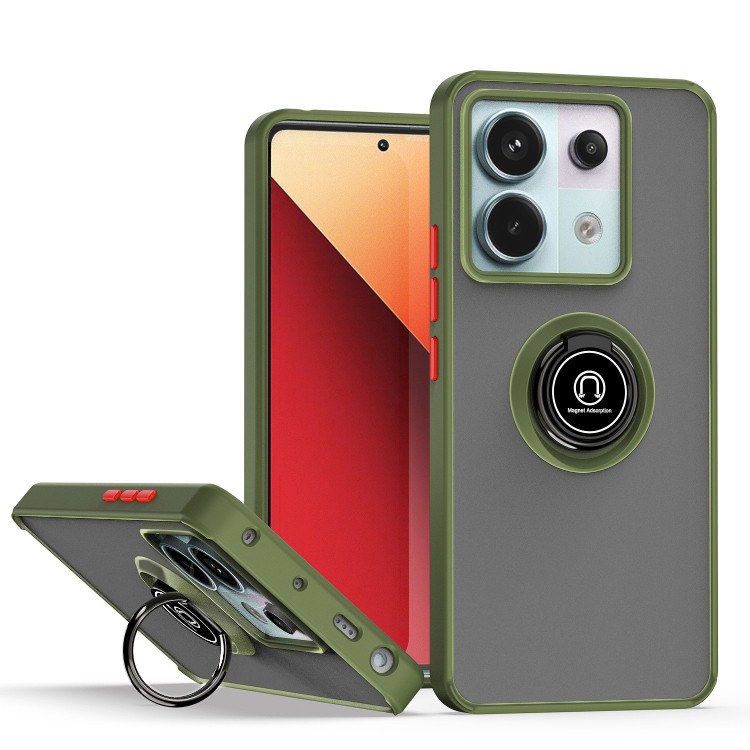 Чохол Totu Ring Series для Xiaomi Redmi Note 13 5G Olive, фото 1