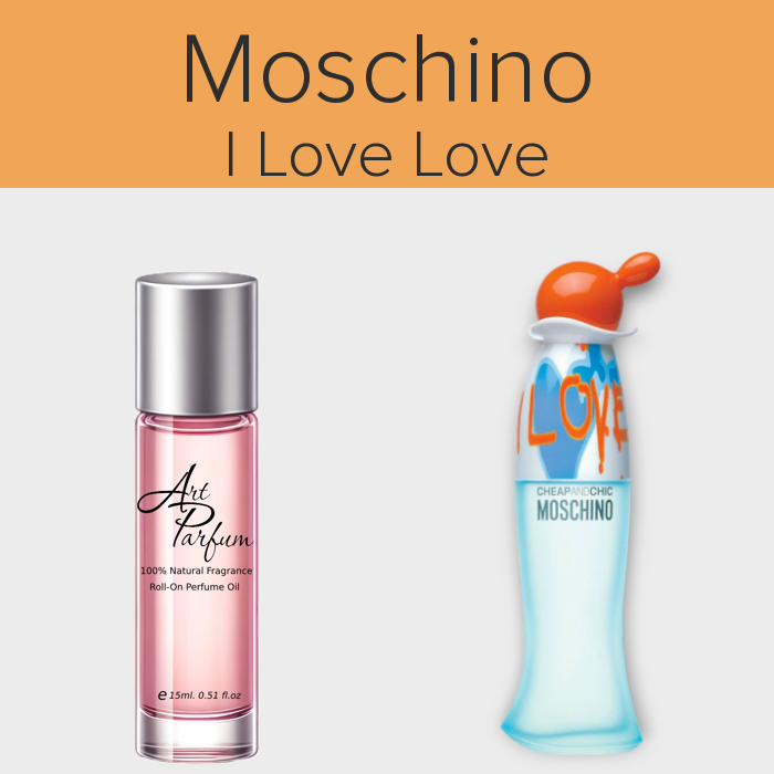 Парфумована олія 15мл. Аромат схожий з Moschino I Love Love, фото 1