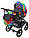 Коляска 2 в 1 Bair City Special 24 калейдоскоп, фото 2