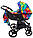 Коляска 2 в 1 Bair City Special 24 калейдоскоп, фото 3
