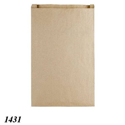 Пакет саше паперовий бурий 25х40х5 см 100 шт