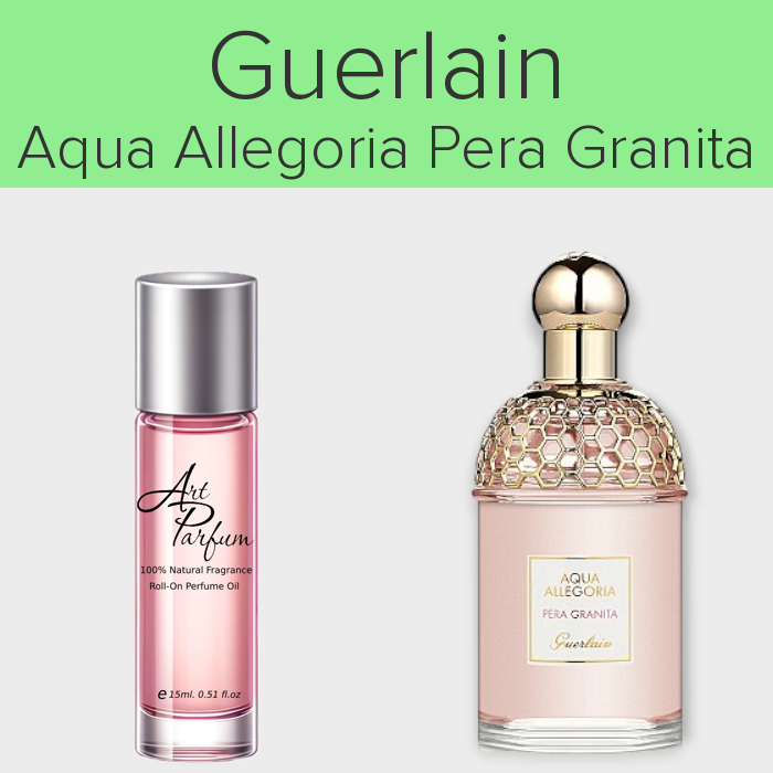 Парфумована олія 15мл. Аромат схожий з Guerlain Aqua Allegoria Pera Granita, фото 1