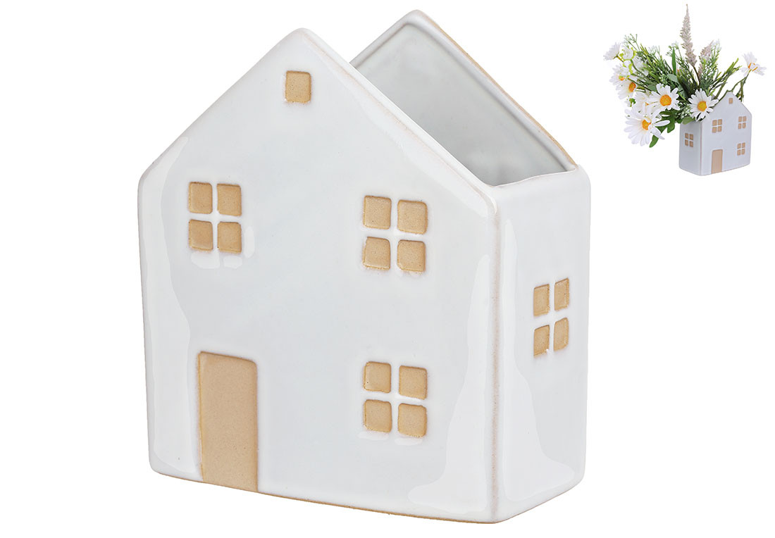 Ваза керамічна House 14.5*7.5*16см ТОВАР ВІД ВИРОБНИКА
