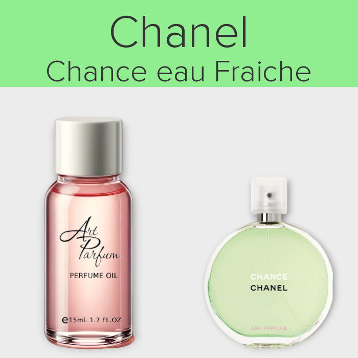 Парфумований концентрат 15мл. Аромат схожий з Chanel Chance eau Fraiche