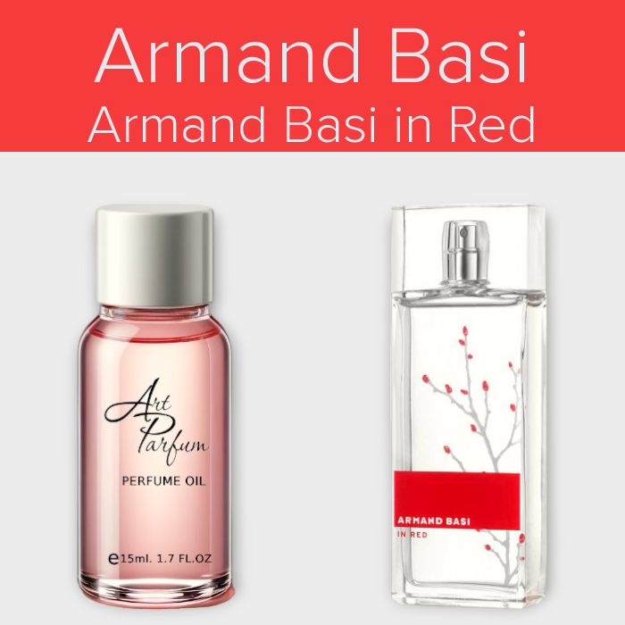 Парфумований концентрат 15мл. Аромат схожий з Armand Basi Armand Basi in Red