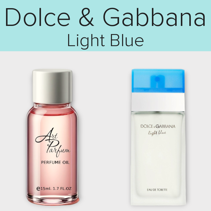 Парфумований концентрат 15мл. Аромат схожий з Dolce & Gabbana Light Blue