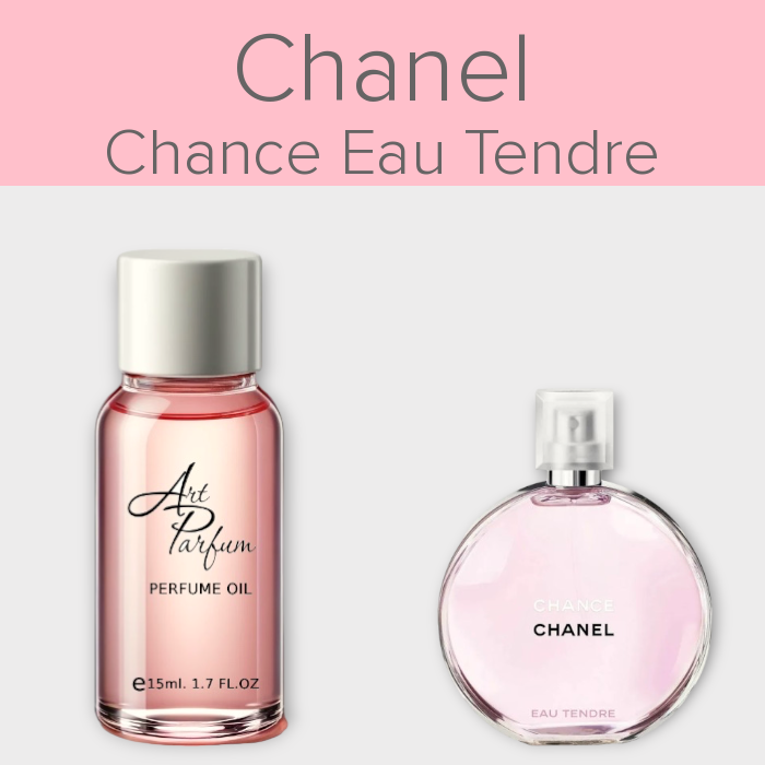 Парфумований концентрат 15мл. Аромат схожий з Chanel Chance Eau Tendre
