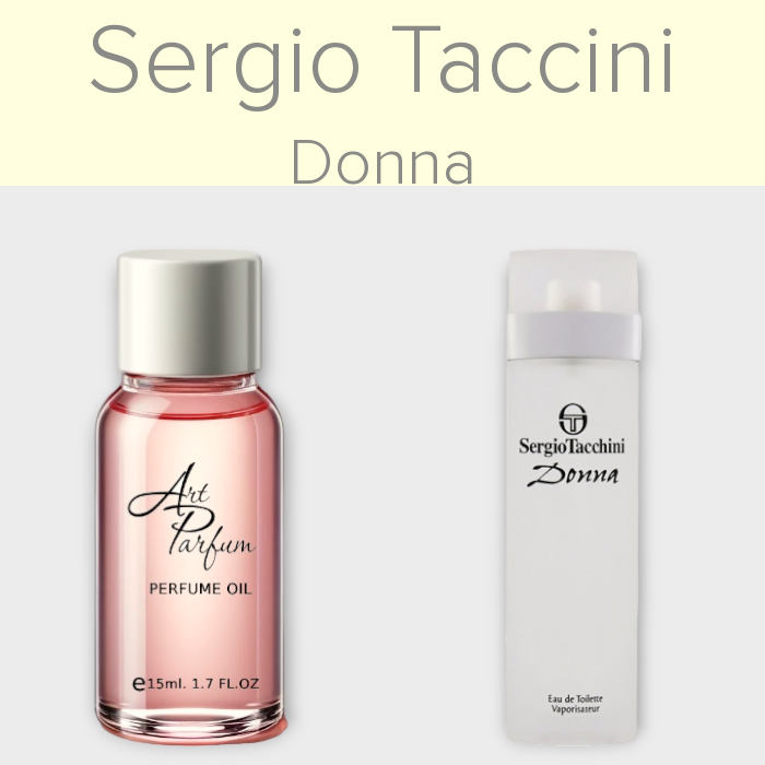 Парфумований концентрат 15мл. Аромат схожий з Sergio Taccini Donna