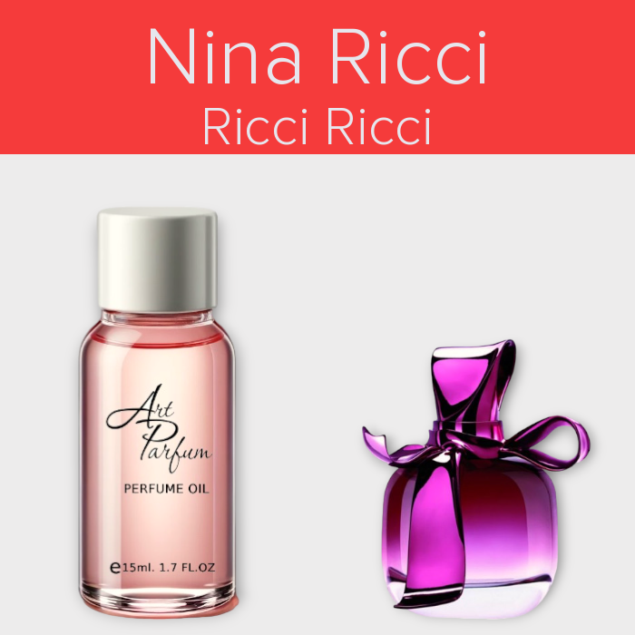 Парфумований концентрат 15мл. Аромат схожий з Nina Ricci Ricci Ricci