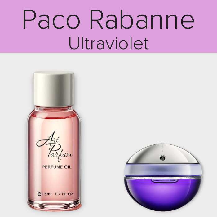 Парфумований концентрат 15мл. Аромат схожий з Paco Rabanne Ultraviolet