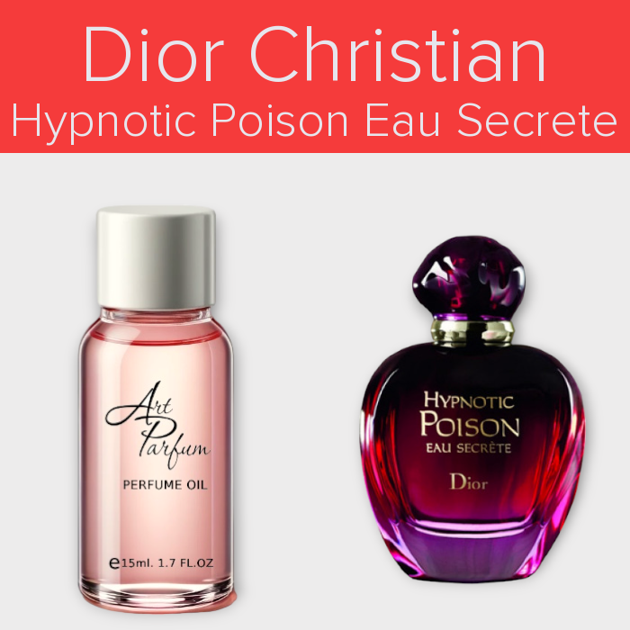 Парфумований концентрат 15мл. Аромат схожий з Dior Christian Hypnotic Poison Eau Secrete