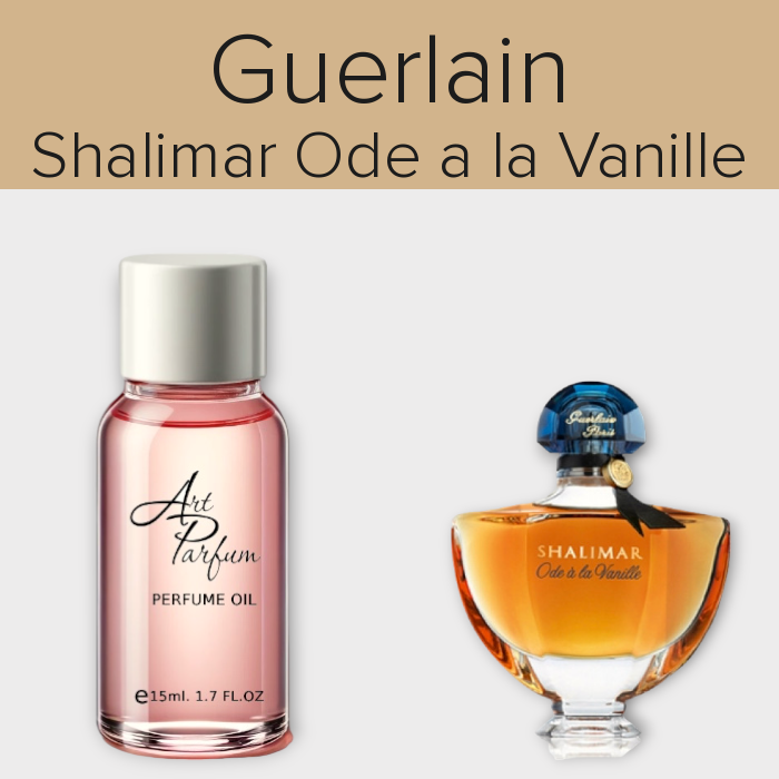 Парфумований концентрат 15мл. Аромат схожий з Guerlain Shalimar Ode a la Vanille