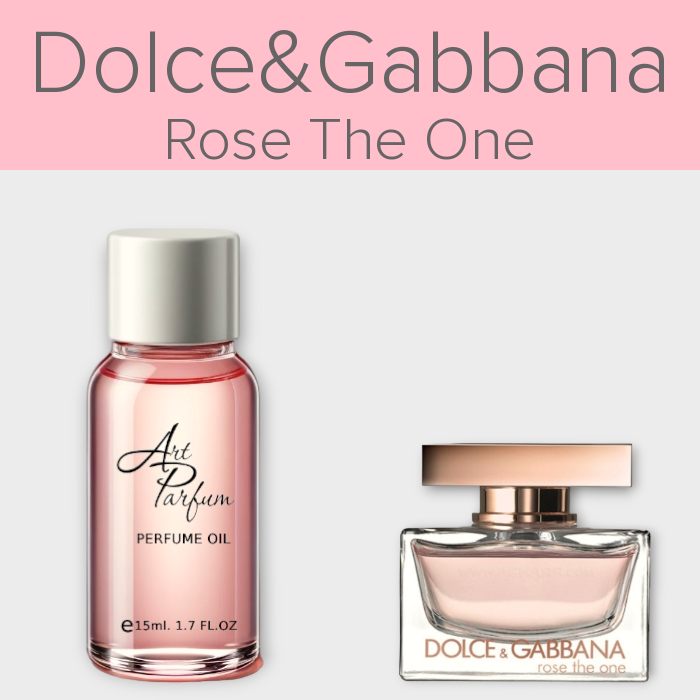 Парфумований концентрат 15мл. Аромат схожий з Dolce&Gabbana Rose The One
