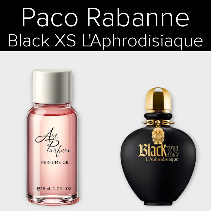 Парфумований концентрат 15мл. Аромат схожий з Paco Rabanne Black XS L'Aphrodisiaque