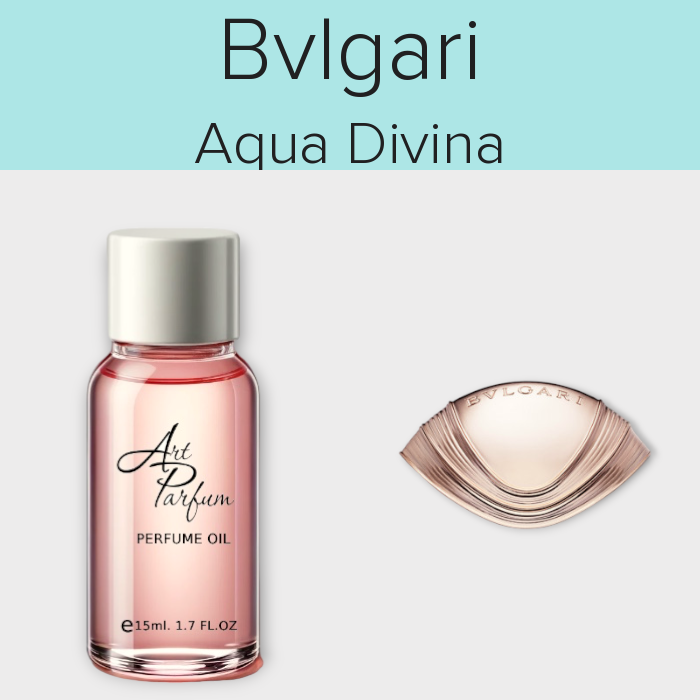 Парфумований концентрат 15мл. Аромат схожий з Bvlgari Aqua Divina