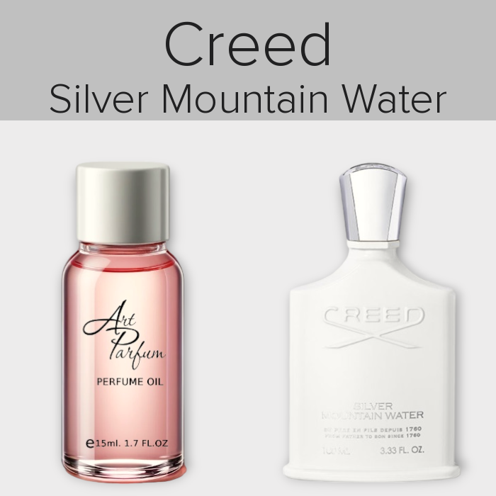 Парфумований концентрат 15мл. Аромат схожий з Creed Silver Mountain Water