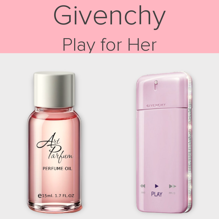 Парфумований концентрат 15мл. Аромат схожий з Givenchy Play for Her