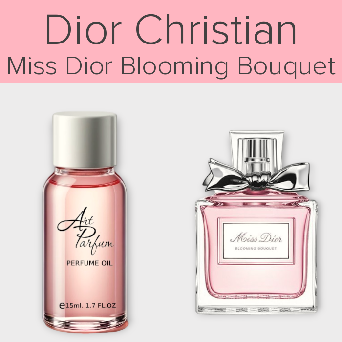 Парфумований концентрат 15мл. Аромат схожий з Dior Christian Miss Dior Blooming Bouquet