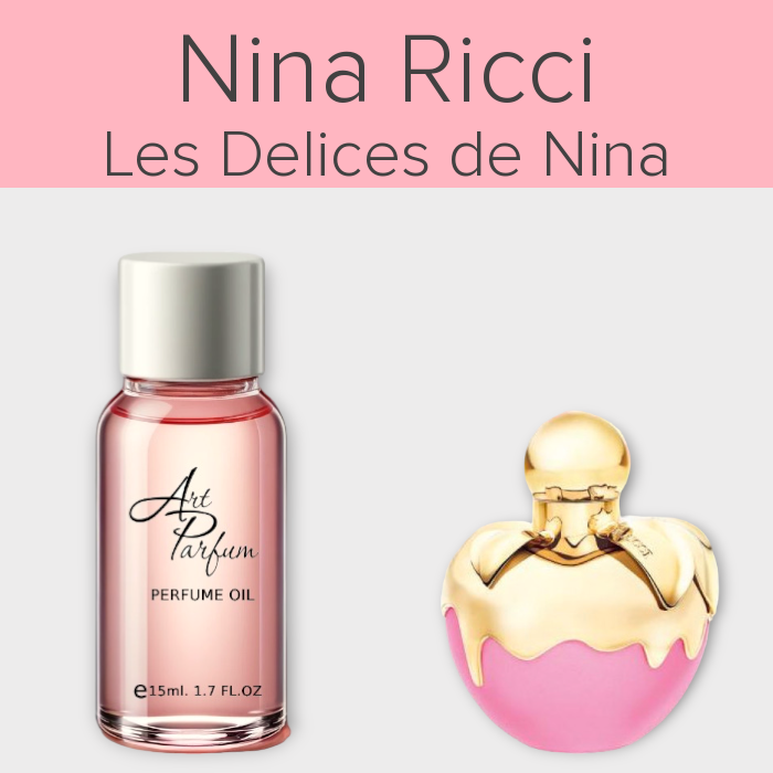 Парфумований концентрат 15мл. Аромат схожий з Nina Ricci Les Delices de Nina
