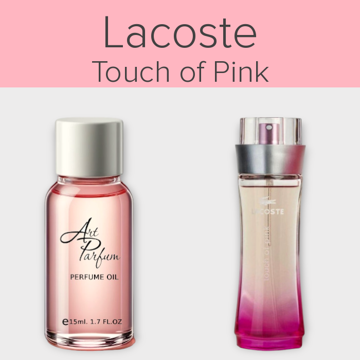 Парфумований концентрат 15мл. Аромат схожий з Lacoste Touch of Pink