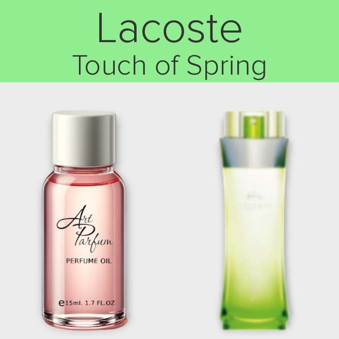 Парфумований концентрат 15мл. Аромат схожий з Lacoste Touch of Spring