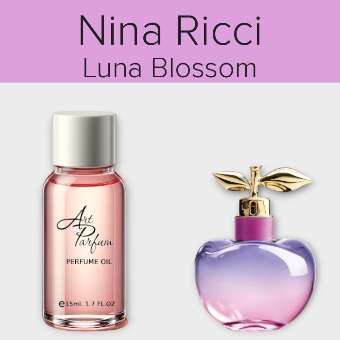 Парфумований концентрат 15мл. Аромат схожий з Nina Ricci Luna Blossom
