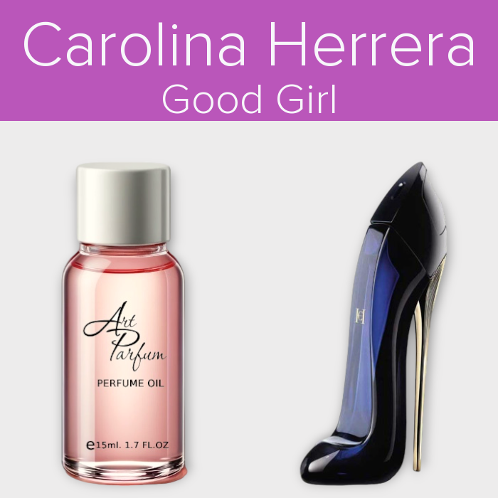 Парфумований концентрат 15мл. Аромат схожий з Carolina Herrera Good Girl