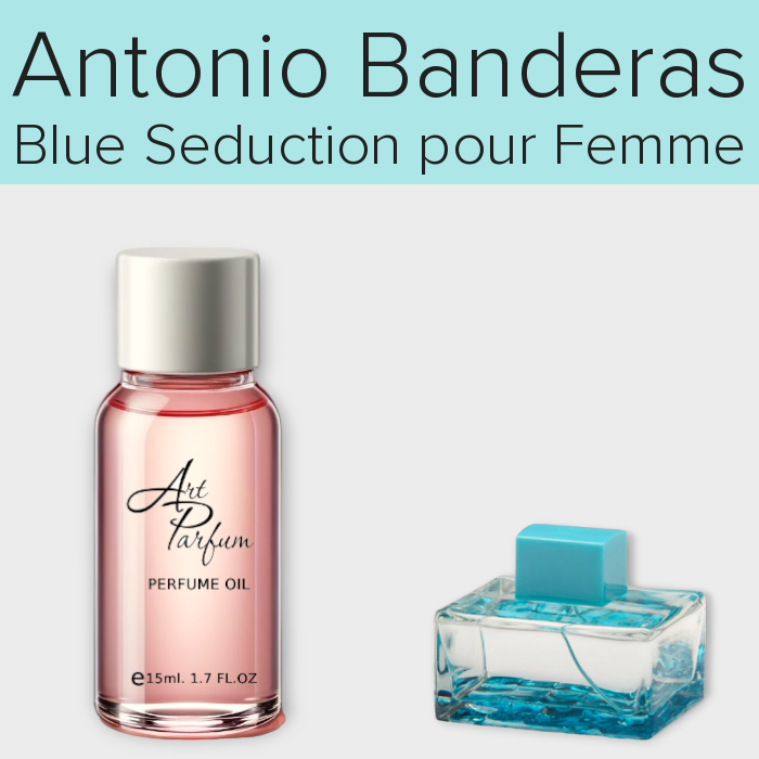 Парфумований концентрат 15мл. Аромат схожий з Antonio Banderas Blue Seduction pour Femme