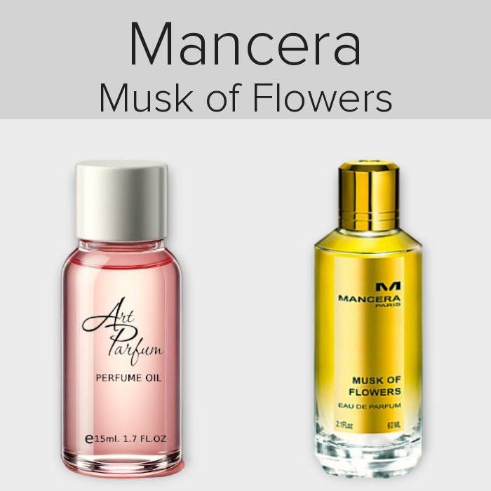 Парфумований концентрат 15мл. Аромат схожий з Mancera Musk of Flowers