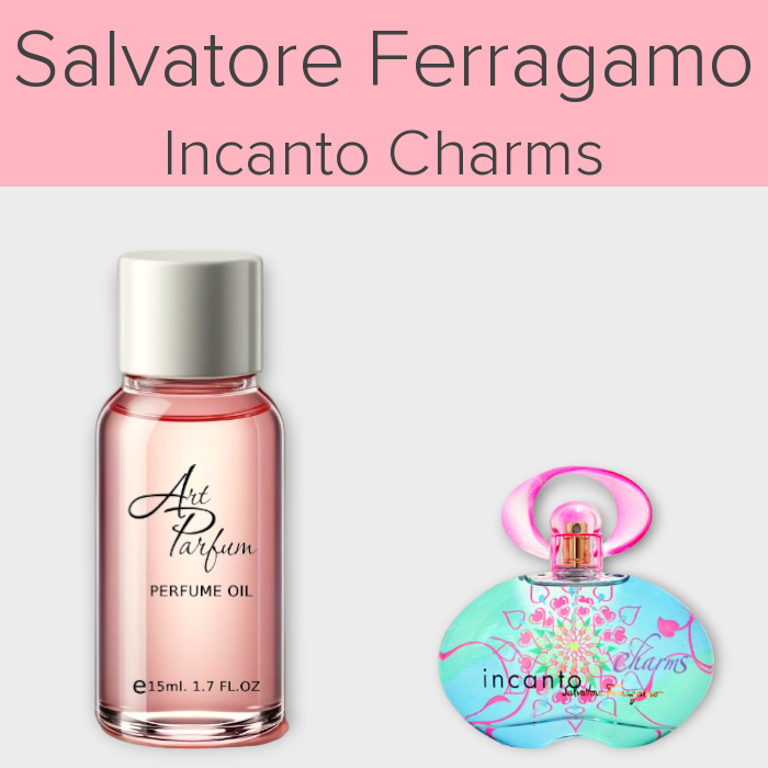 Парфумований концентрат 15мл. Аромат схожий з Salvatore Ferragamo Incanto Charms
