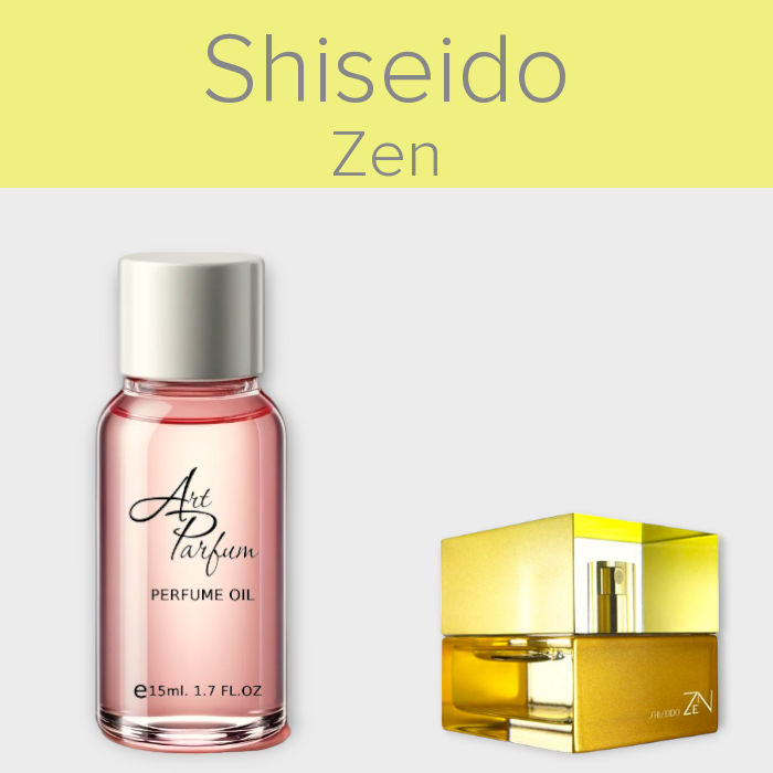 Парфумований концентрат 15мл. Аромат схожий з Shiseido Zen