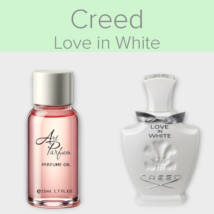 Парфумований концентрат 15мл. Аромат схожий з Creed Love in White