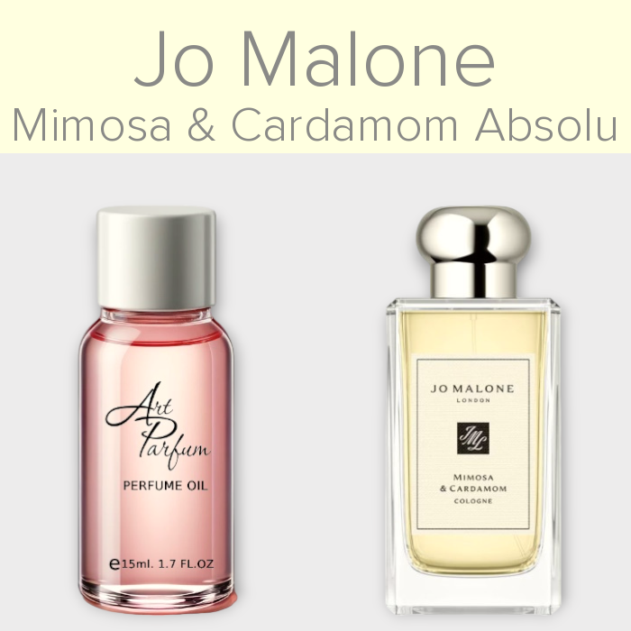 Парфумований концентрат 15мл. Аромат схожий з Jo Malone Mimosa & Cardamom Absolu