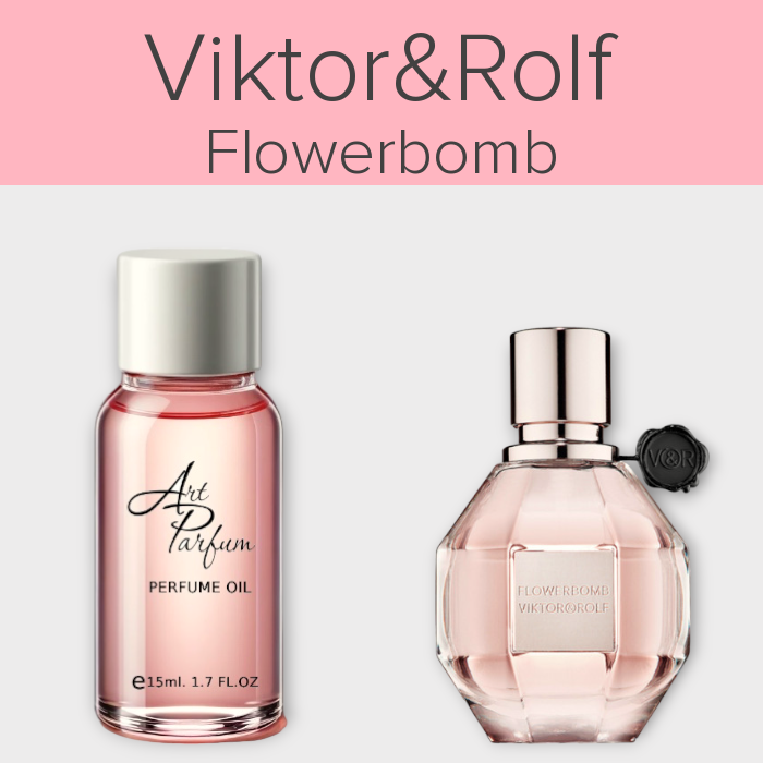 Парфумований концентрат 15мл. Аромат схожий з Viktor&Rolf Flowerbomb