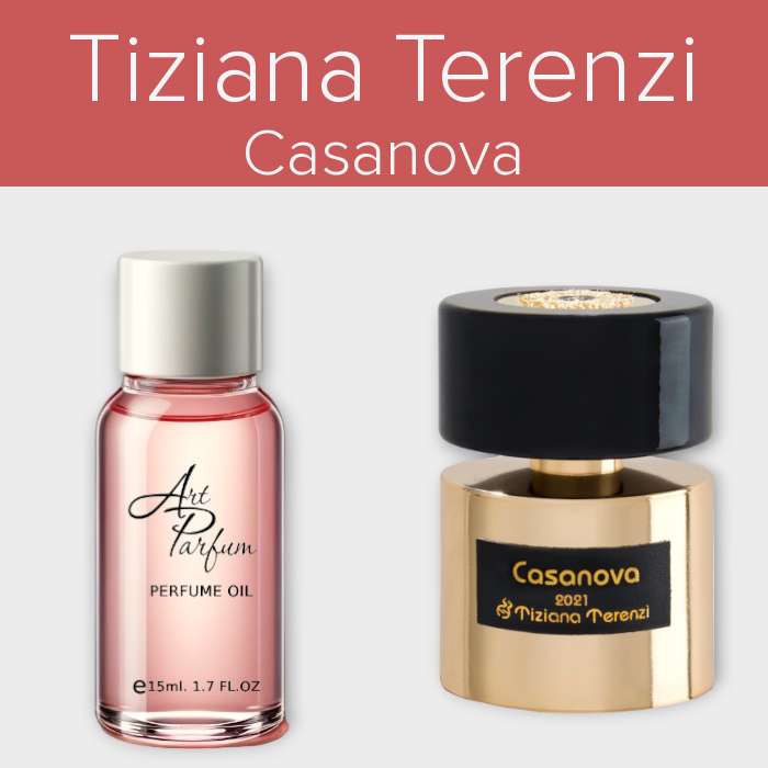 Парфумований концентрат 15мл. Аромат схожий з Tiziana Terenzi Casanova