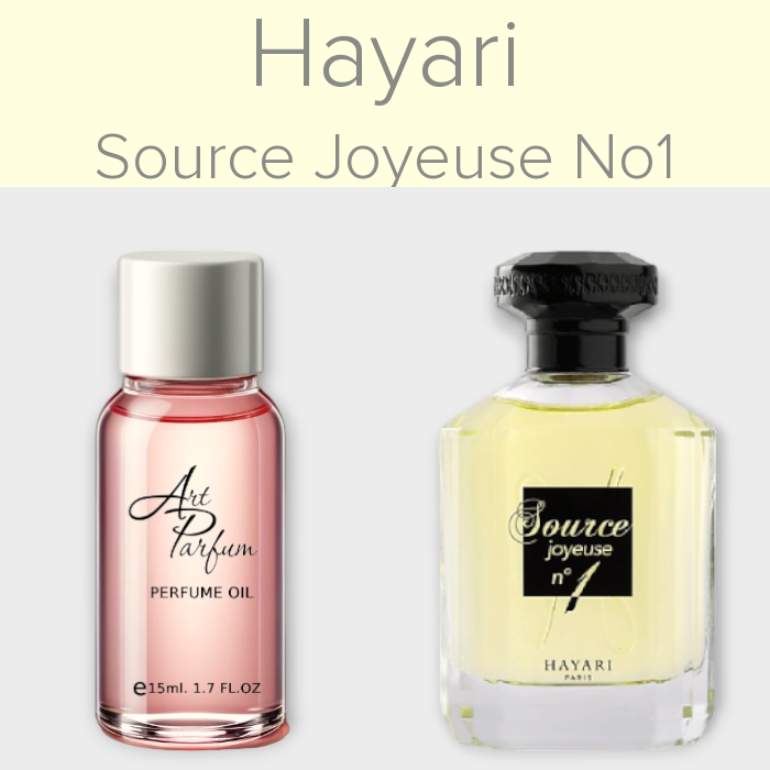 Парфумований концентрат 15мл. Аромат схожий з Hayari Source Joyeuse No1