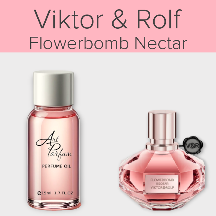 Парфумований концентрат 15мл. Аромат схожий з Viktor & Rolf Flowerbomb Nectar
