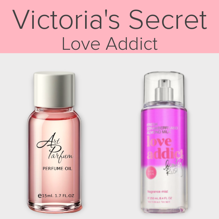 Парфумований концентрат 15мл. Аромат схожий з Victoria's Secret Love Addict