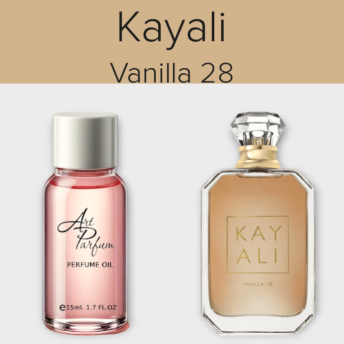 Парфумований концентрат 15мл. Аромат схожий з Kayali Vanilla 28