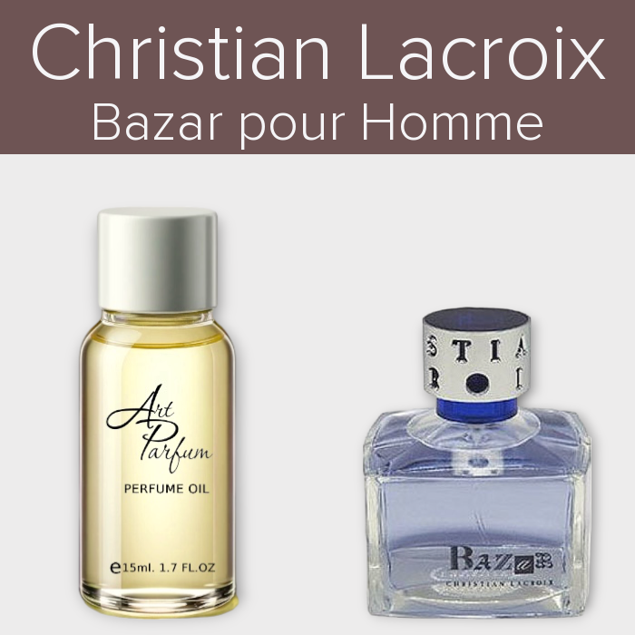 Парфумований концентрат 15мл. Аромат схожий з Christian Lacroix Bazar pour Homme, фото 1