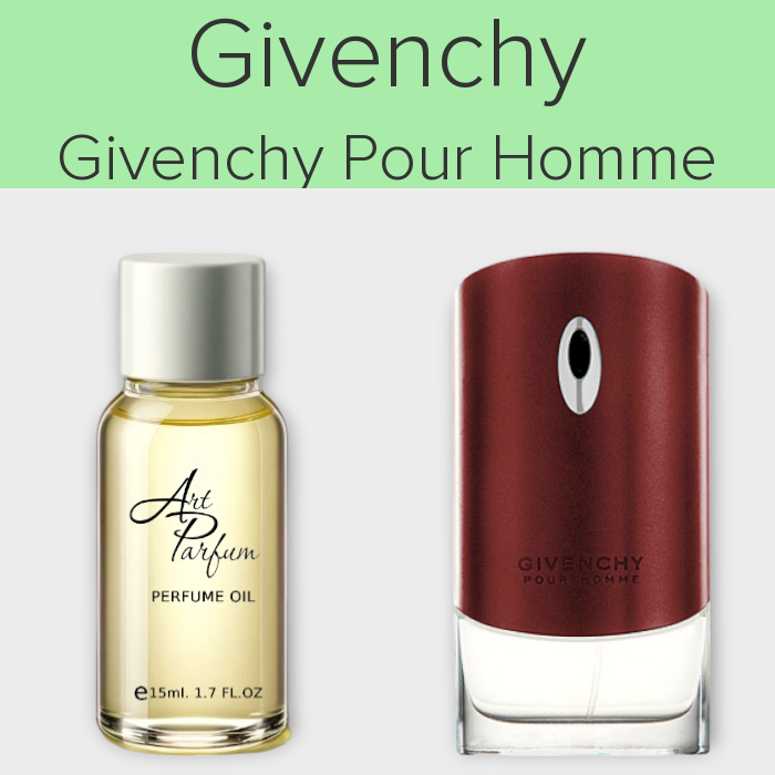 Парфумований концентрат 15мл. Аромат схожий з Givenchy Givenchy Pour Homme, фото 1