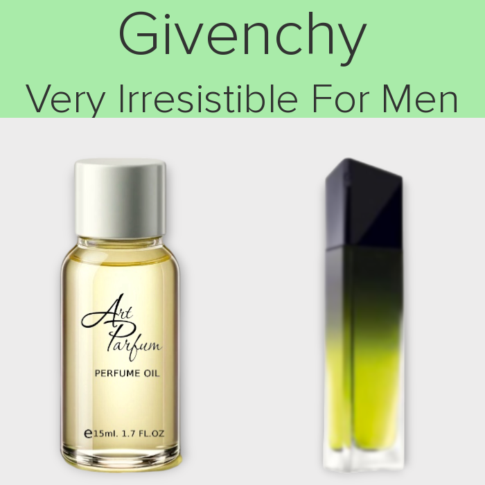 Парфумований концентрат 15мл. Аромат схожий з Givenchy Very Irresistible For Men, фото 1
