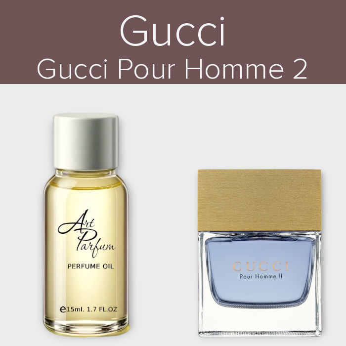 Парфумований концентрат 15мл. Аромат схожий з Gucci Gucci Pour Homme 2