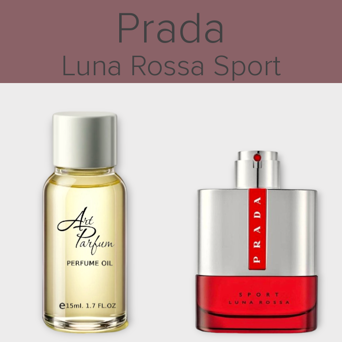 Парфумований концентрат 15мл. Аромат схожий з Prada Luna Rossa Sport